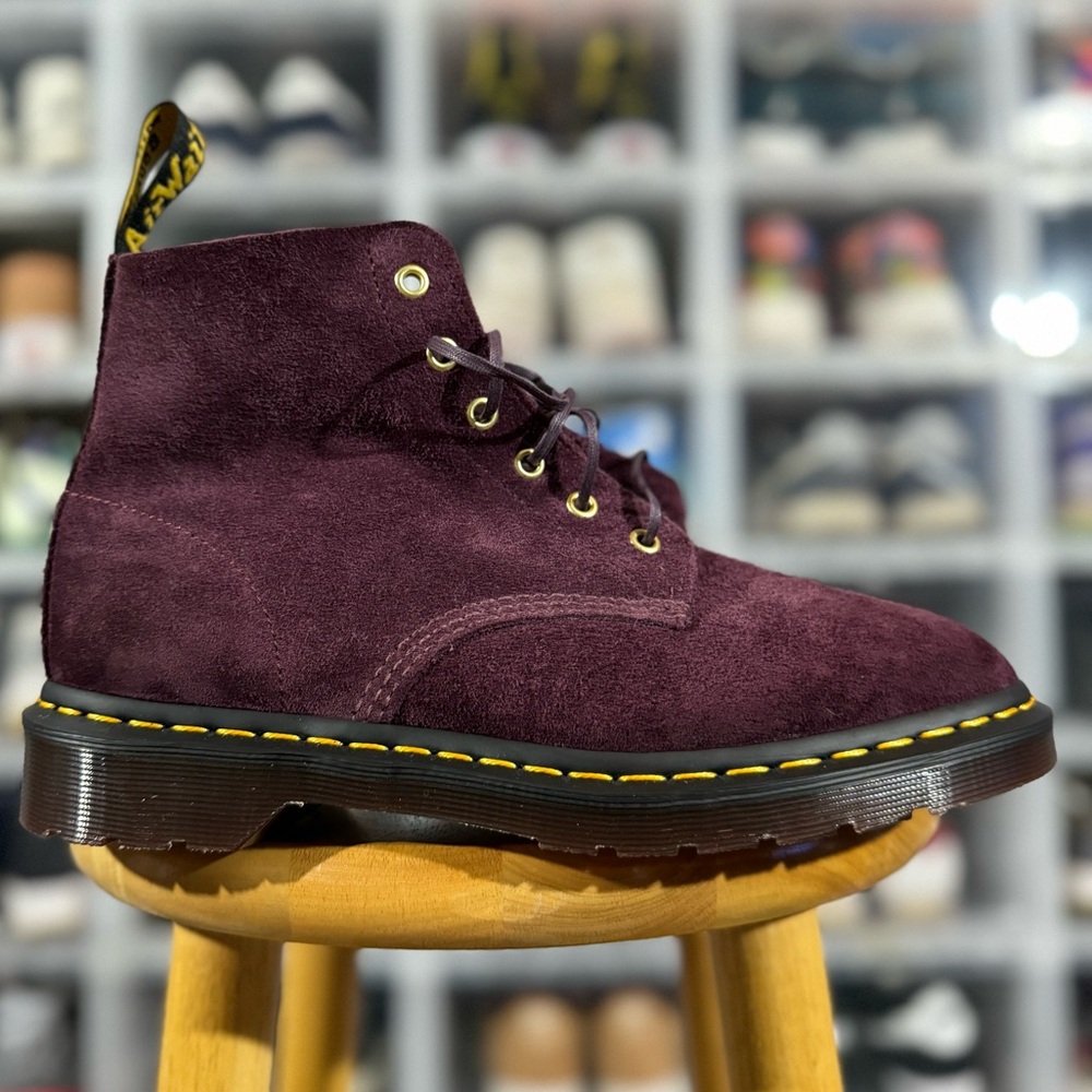 Dr. Martens Plum Purple Suede Boots